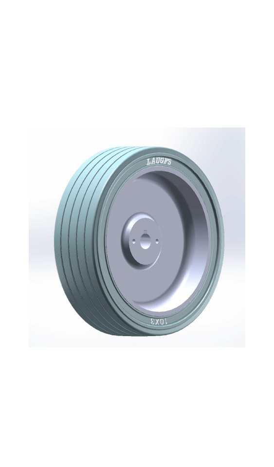 12x4 LAUGFS CURED-ON SM NM GRAY (SKYJACK) No Brake